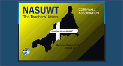 Desktop Screenshot of cornwall.nasuwt.org.uk